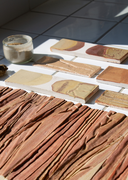 Lucie Ponard et Vincent Le Bourdon / élémentos studio, travail de collaboration autour de la Terre présenté dans Horizon